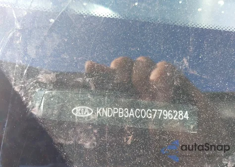 2016 Kia Sportage Lx из США, поврежденный, VIN KNDPB3AC0G7796284